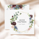 Search for floral business cards Botanical