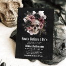 Search for skull bridal shower invitations Purple