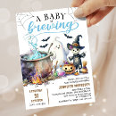 Search for halloween baby boy shower invitations October