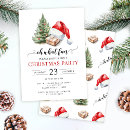 Search for santa hat christmas invitations Oh what fun