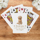Search for wedding favor playing cards Bride and groom