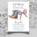 Search for denim and diamonds invitations Western