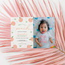 Search for peach invitations One sweet peach