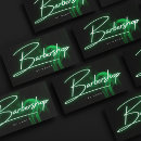 Search for neon business cards Hairstylist