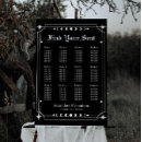 Search for goth wedding seating charts Couple