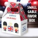 Search for red gingham favor boxes Boy