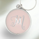 Search for monogram keychains Simple