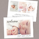 Search for welcome birth announcement cards Simple
