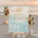Search for beach welcome wedding signs Starfish