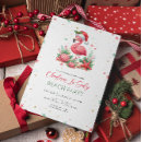 Search for in july christmas invitations Pink flamingo