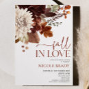 Search for burgundy bridal shower invitations Fall in love