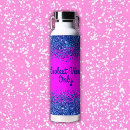 Search for glitter water bottles Blue