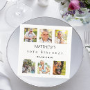 Search for photo collage napkins Black and white