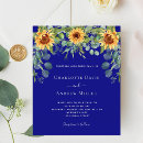 Search for yellow and blue wedding invitations Fall