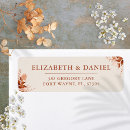 Search for floral return address labels Contemporary