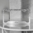 Search for silver license plates Elegant