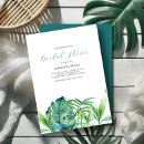 Search for palm tree bridal shower invitations Luau
