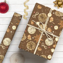 Search for country christmas wrapping paper Woodland