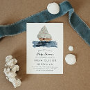 Search for sailboat invitations Watercolor