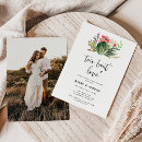 Search for cacti bridal shower invitations Succulent
