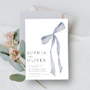 Search for ribbon wedding invitations Watercolor