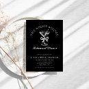 Search for unique rehearsal dinner invitations Retro