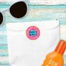 Search for pool party birthday stickers Water