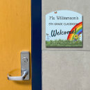 Search for teacher door signs Classroom