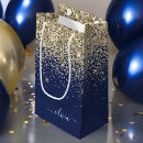 Search for navy and gold gift bags Bridal shower