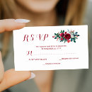 Search for christmas rsvp cards Floral