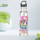 Search for rainbow water bottles Unicorn