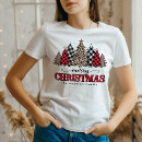 Search for red and black plaid tshirts Festive