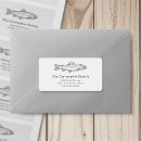 Search for fisherman return address labels Trout