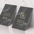 Search for monogram logo business cards Makeup artist