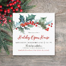 Search for open house holiday invitations Festive