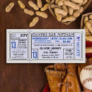 Search for sports ticket invitations Blue