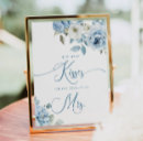 Search for something blue bridal shower signs Minimalist