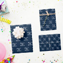 Search for 18th birthday wrapping paper Blue and white