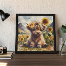 Search for highland cow art Sunflowers