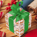 Search for pink candy cane wrapping paper Santa