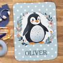 Search for penguin blankets Blue