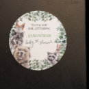 Search for woodland baby shower stickers Wild one