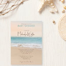 Search for photo baby shower invitations Beach