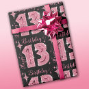 Search for 13th birthday wrapping paper Modern