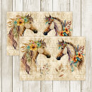Search for horse decoupage paper Equestrian