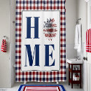 Search for red gingham shower curtains Plaid