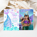 Search for dive into five birthday invitations Under the sea birthday