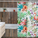 Search for flamingo shower curtains Leaves