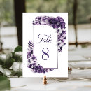 Search for purple table cards Boho
