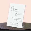 Search for open bar free drinks wedding signs Script